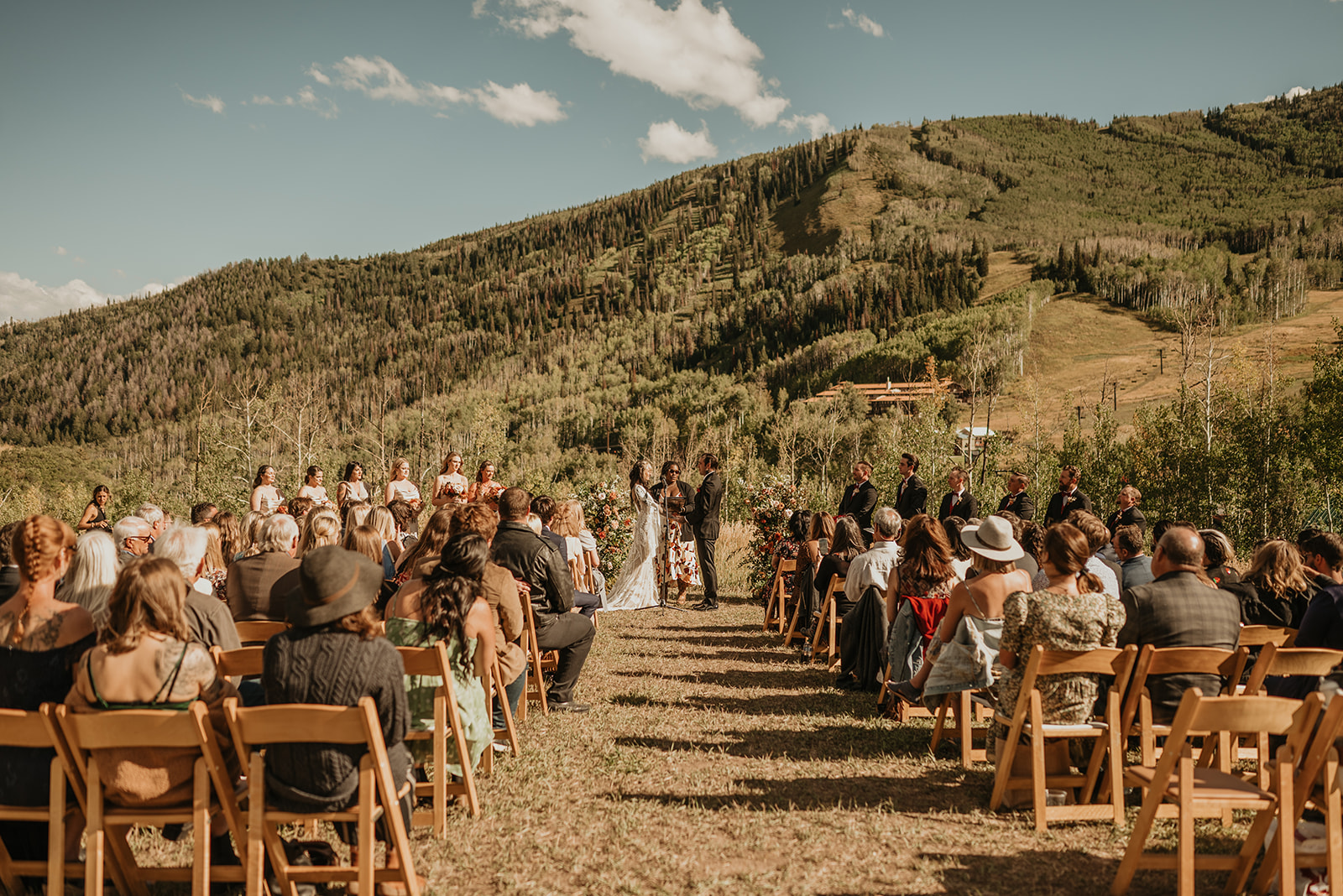 Wedding at the Meadow at Sunlight Mountain