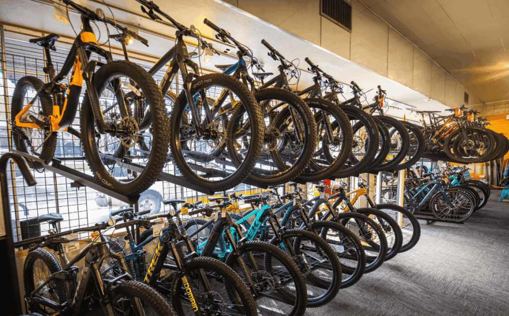 bike shop in downtown glenwood springs