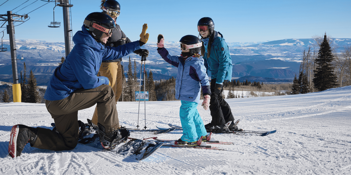 junior ski lessons in glenwood springs with instructors