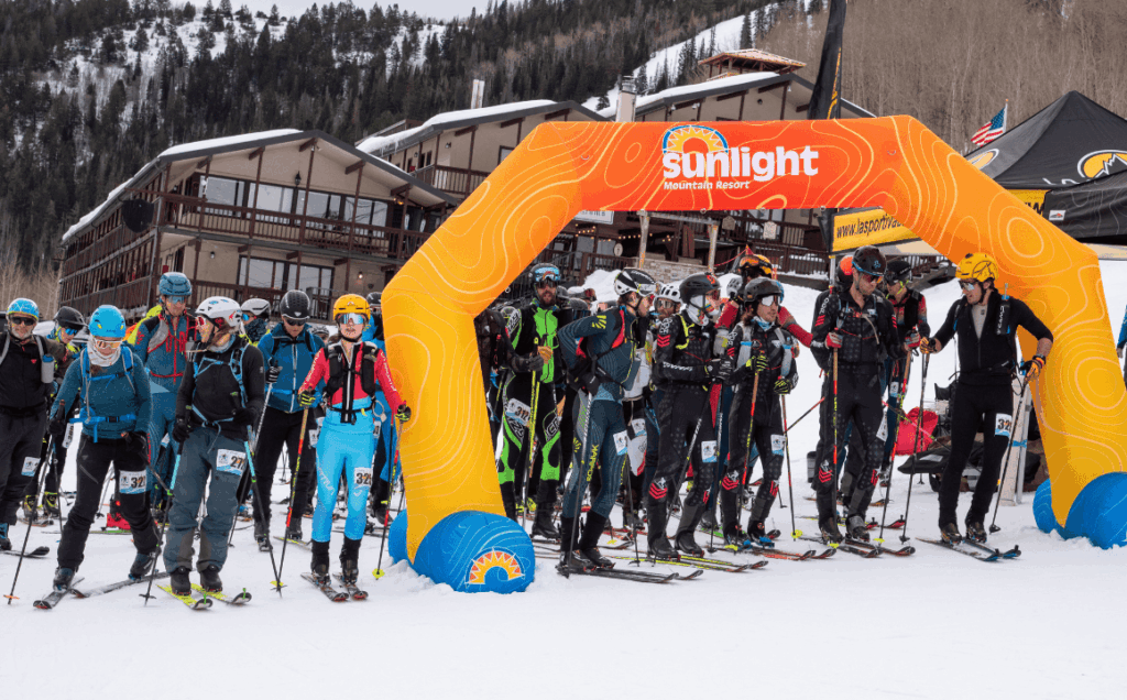 uphill race in glenwood springs, colorado