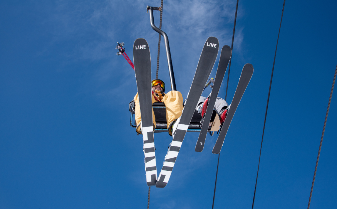 new ski lift at sunlight