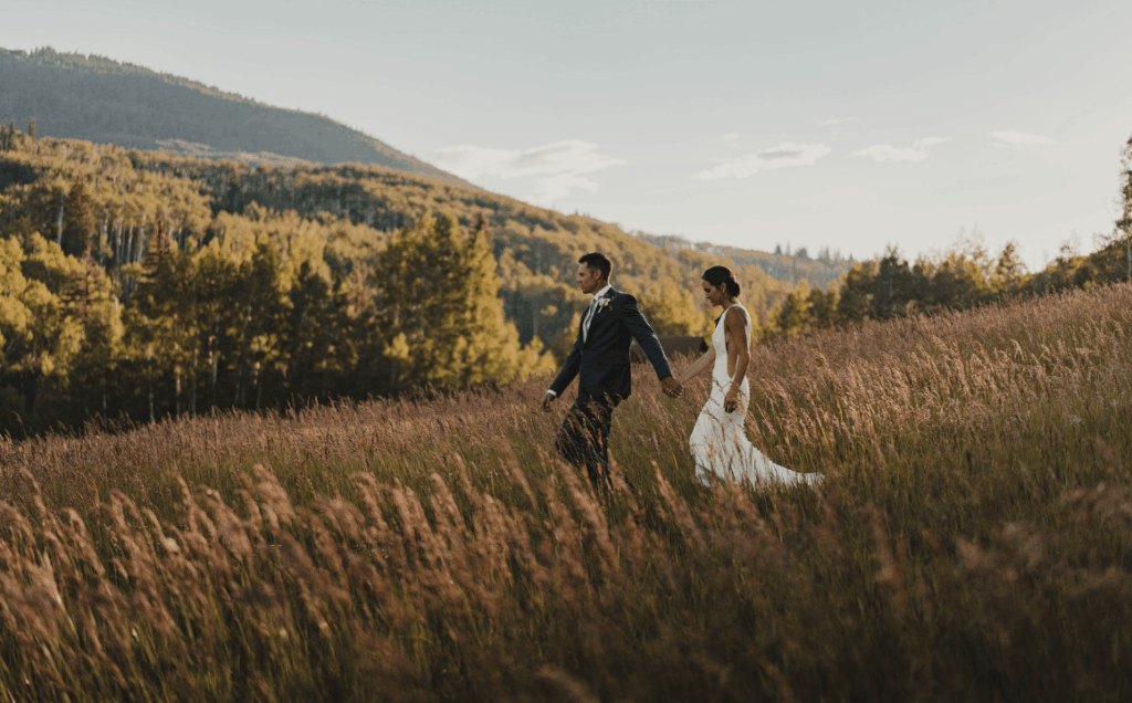 outdoor wedding in glenwood springs, colorado