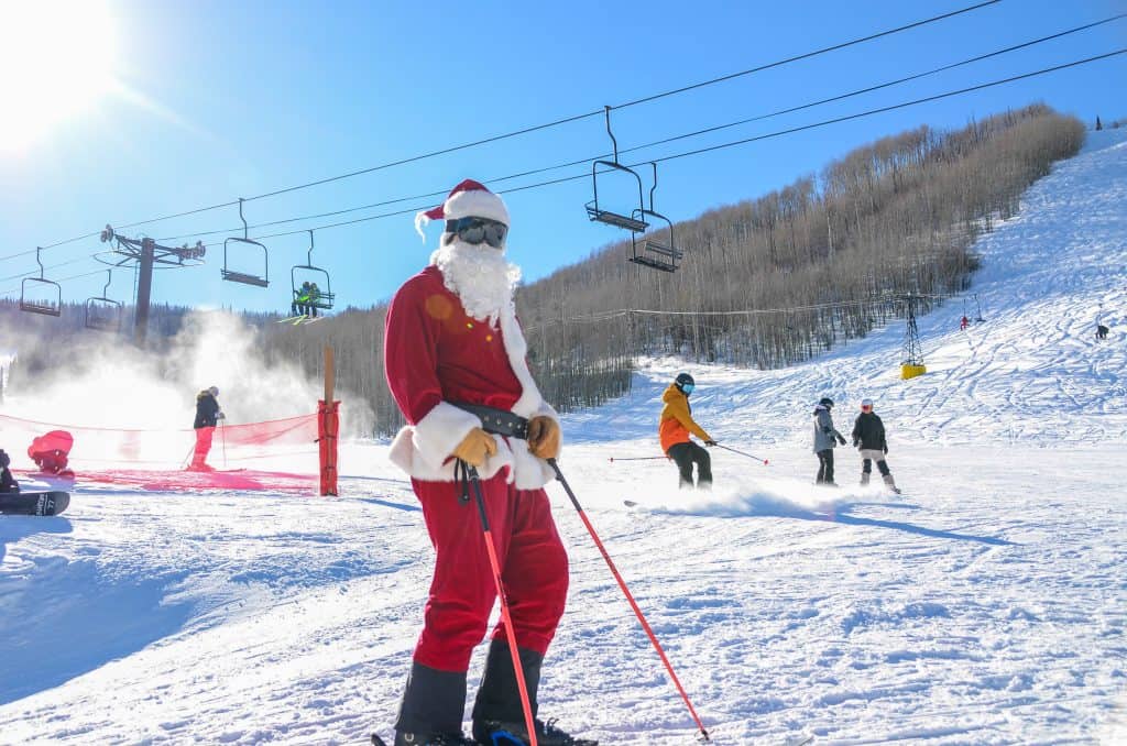 Ski With Santa
